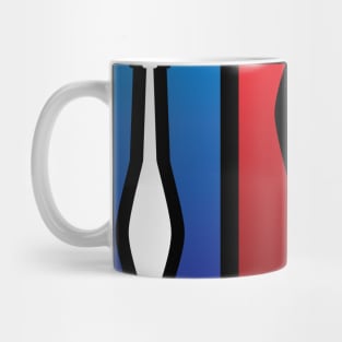 Juggling Clubs Icons Mug